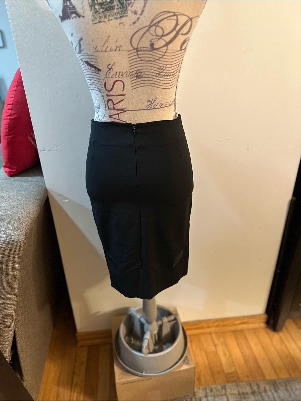 Theory Black Pencil Skirt